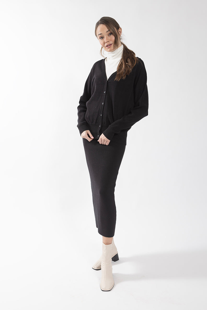 Concept Black Dolman Cardi 400B