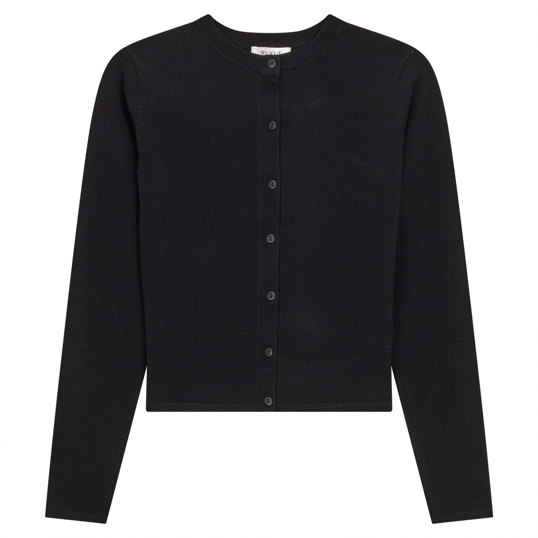 Vivid Black Knit Cardigan SB4CM8398TE2