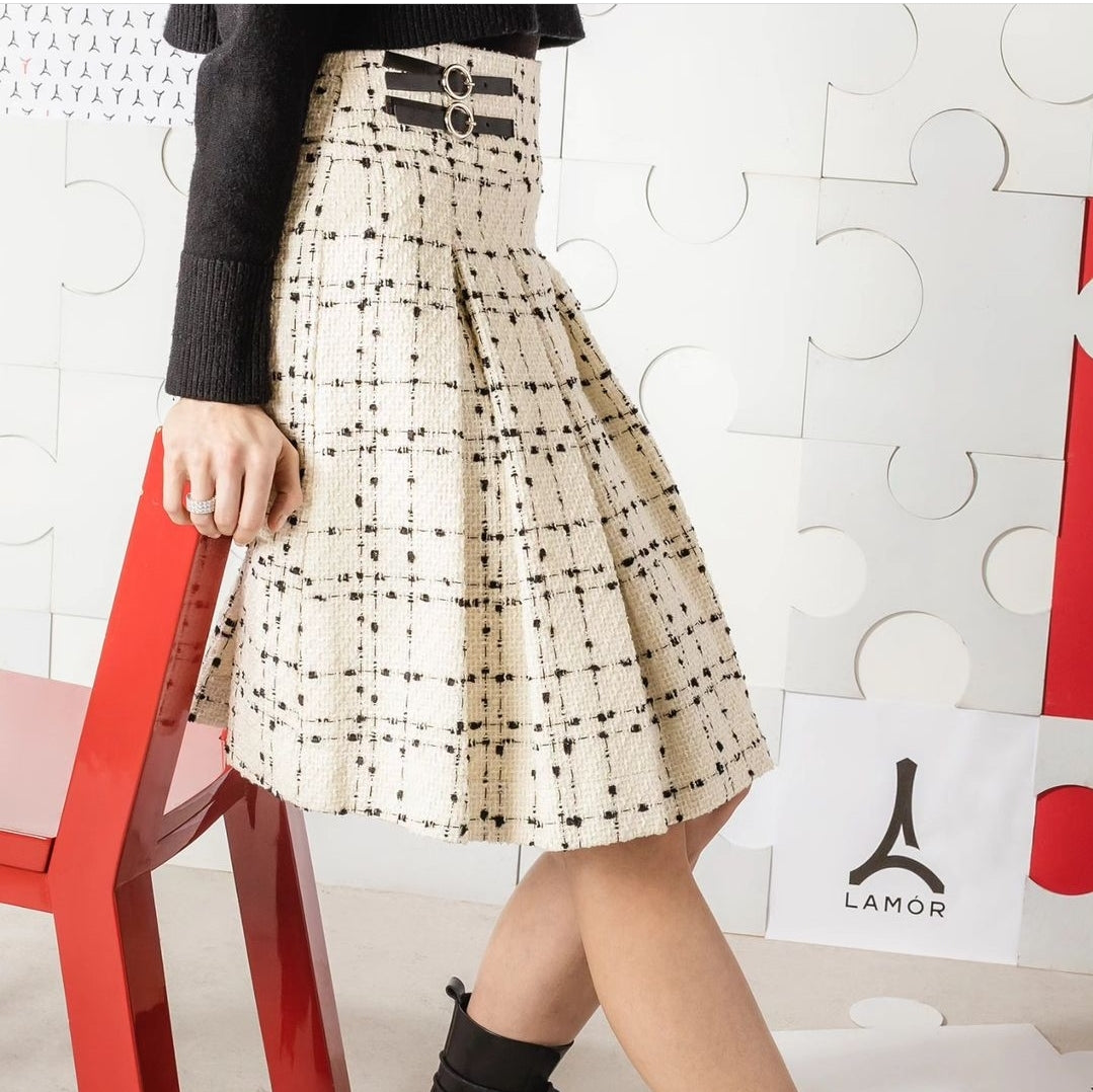 Lamor Ivory Lucca Skirt LAW120B