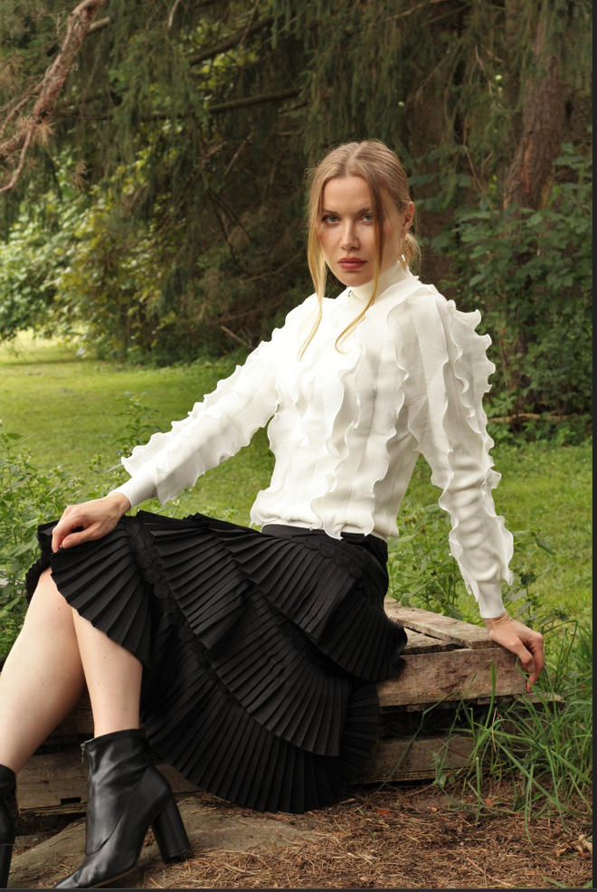 Banse Black Arabella Skirt