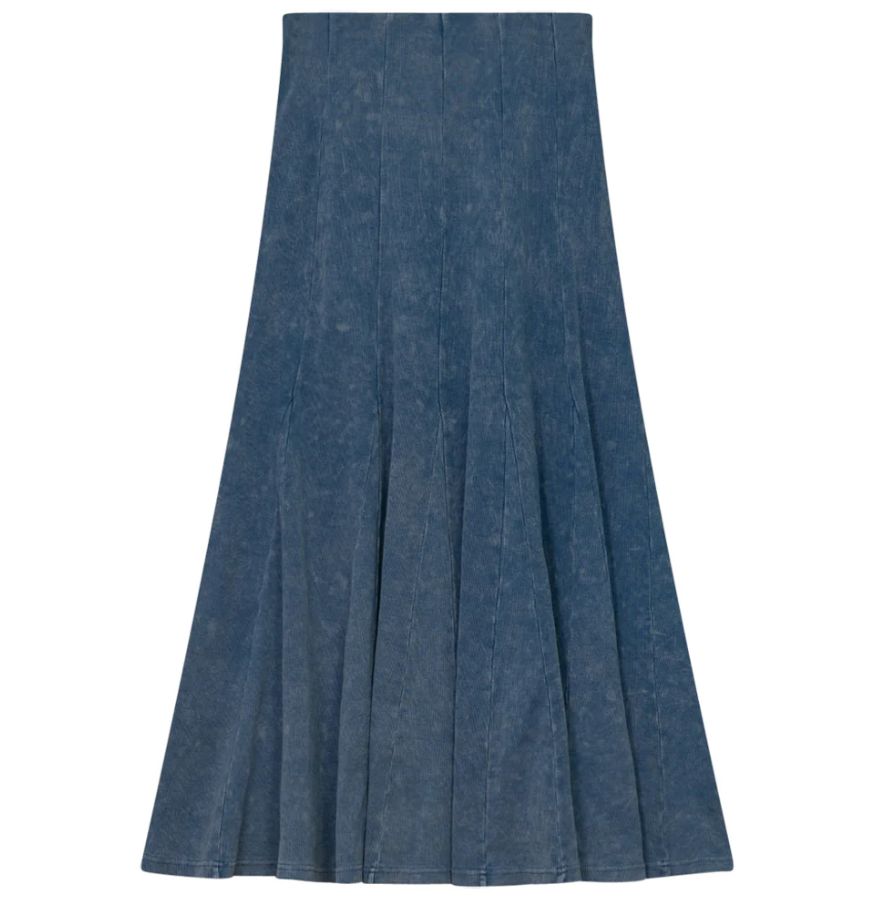 Red Myth Light Denim Wash Rib with Panels SA9CM205L