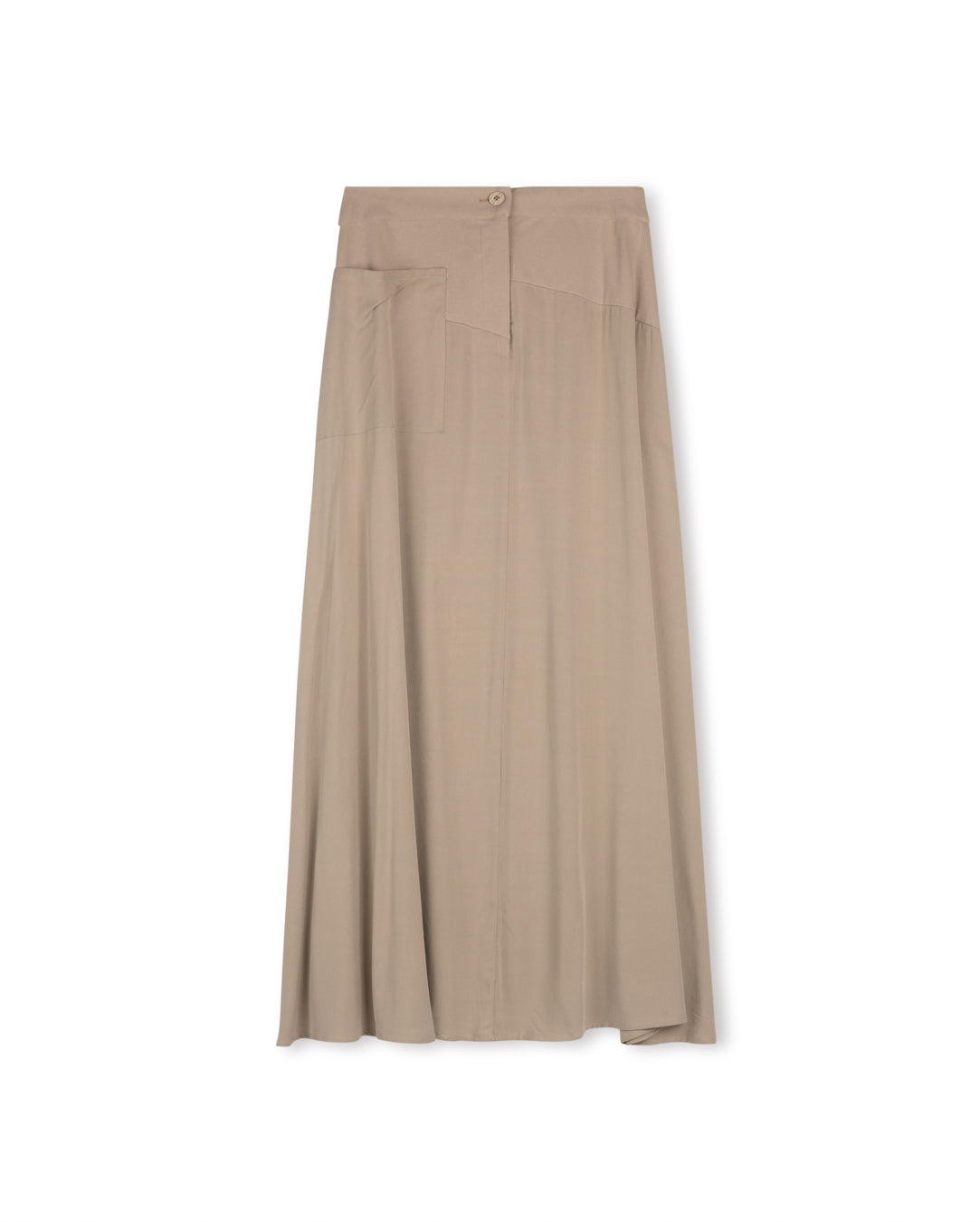 Shift Khaki Swing Skirt w-15400