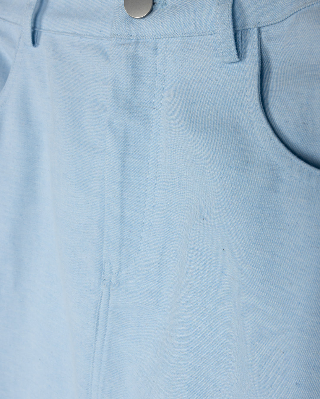 Shift Light Blue Straight Fly Front Skirtw-26296