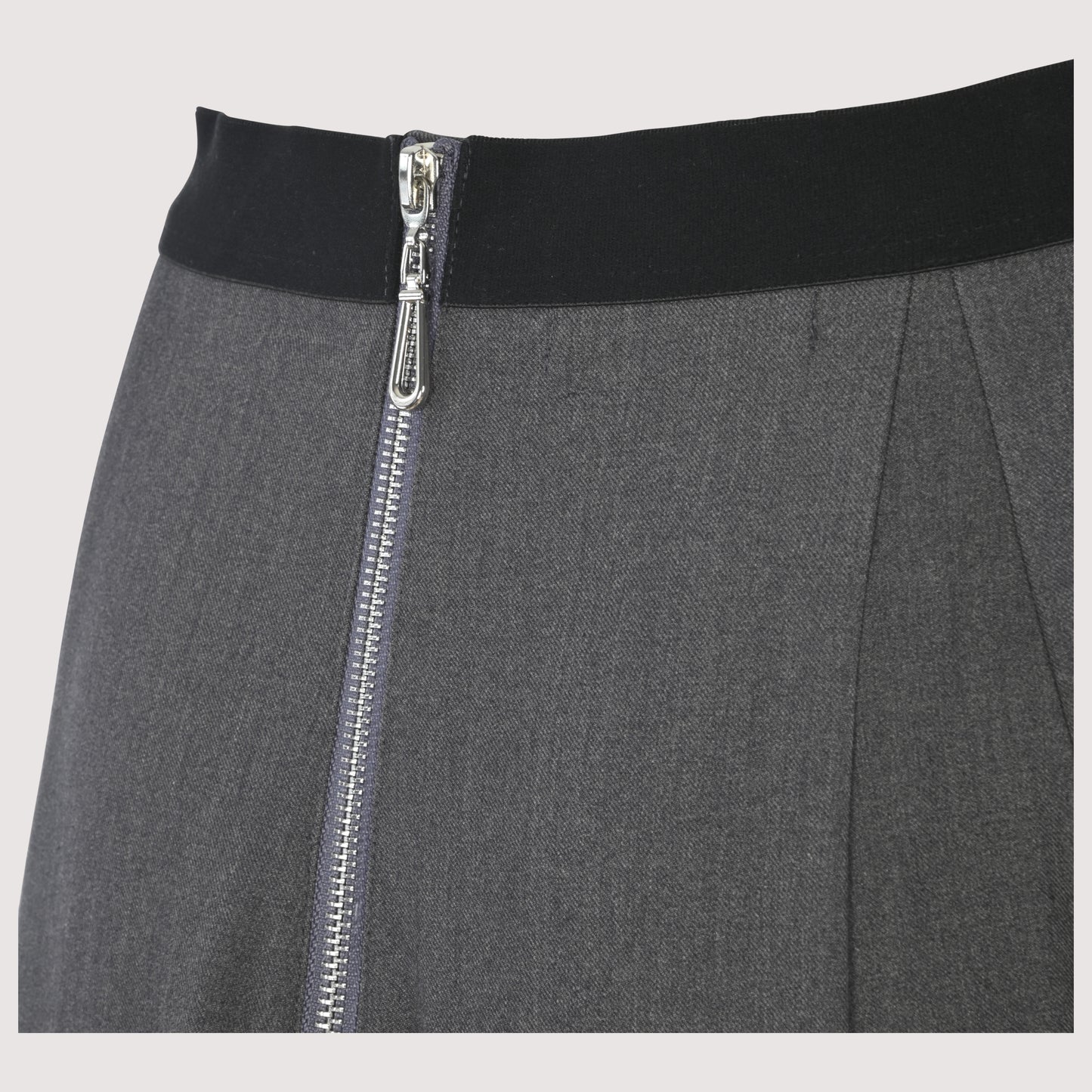 Honest Edit Grey Daniel Skirt W-5401
