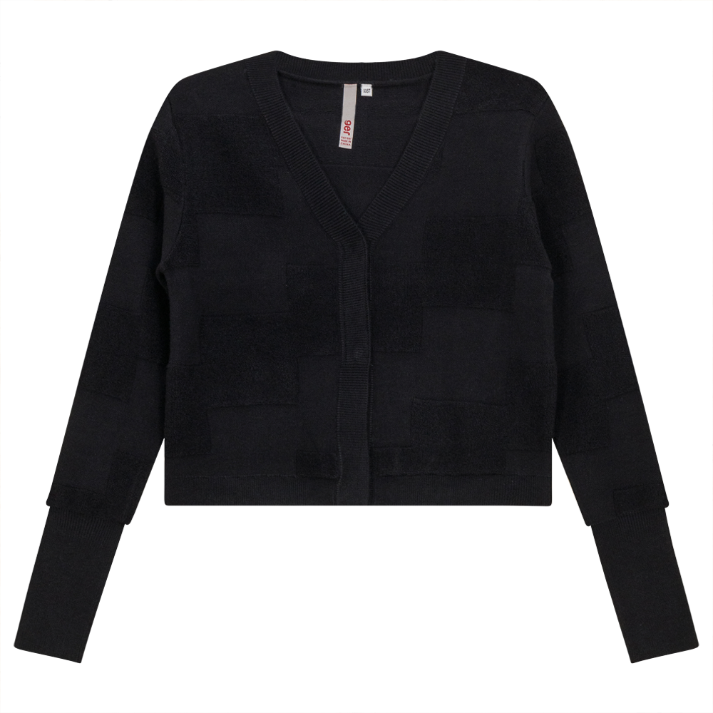 Ginger Black Knit Bolero Top WB3CPT4879