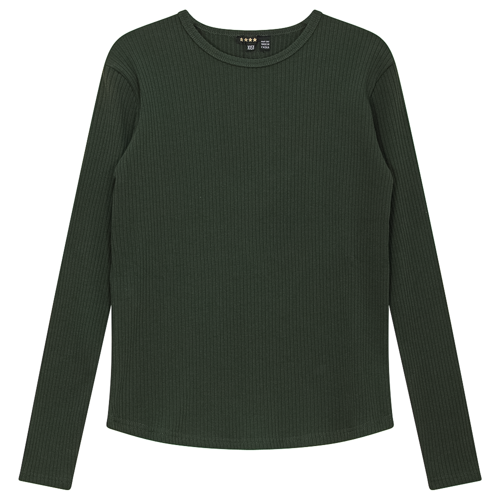 5 Stars Olive Rib Top WB3CPT4976T
