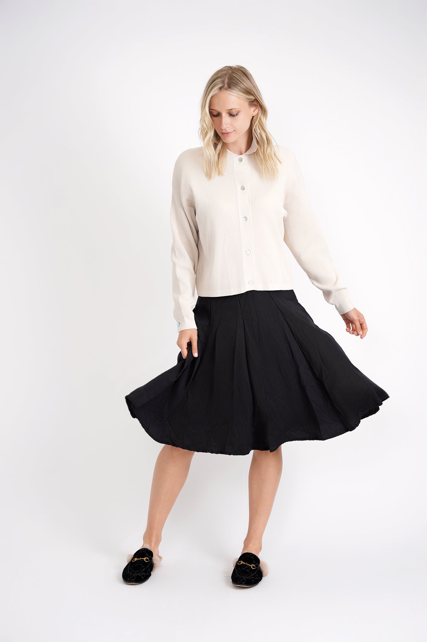 Noni Dark Almond Oversize Sweater WB3CYT2201