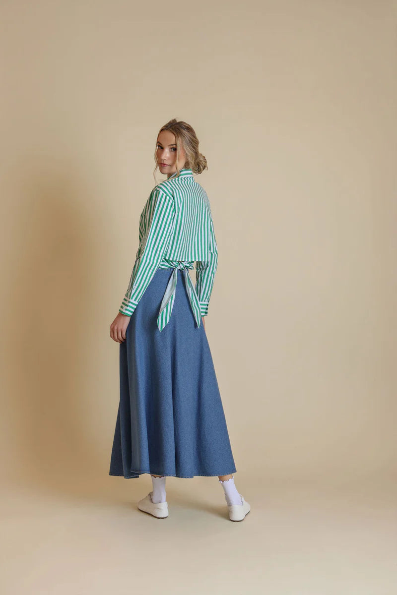 Story Denim Skirt W-24102