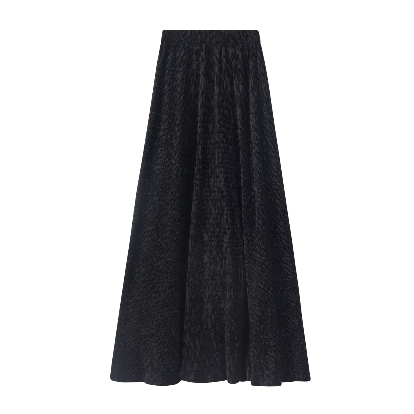 Monn Black Textured velour