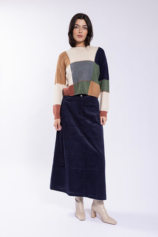 Concept Multi Patch Sweater CO658
