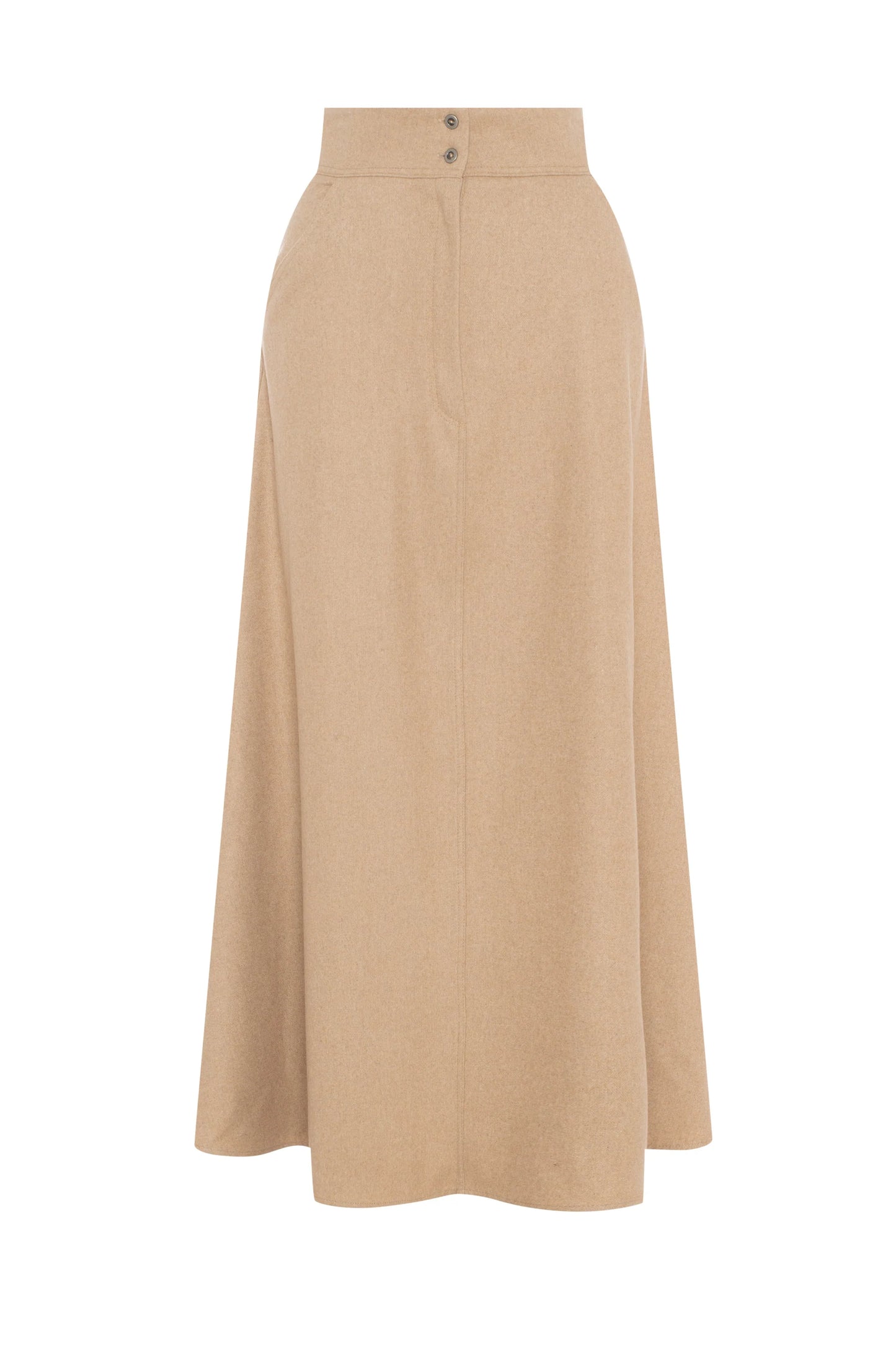B Chic Camel Wool Skirt DW5M9124A