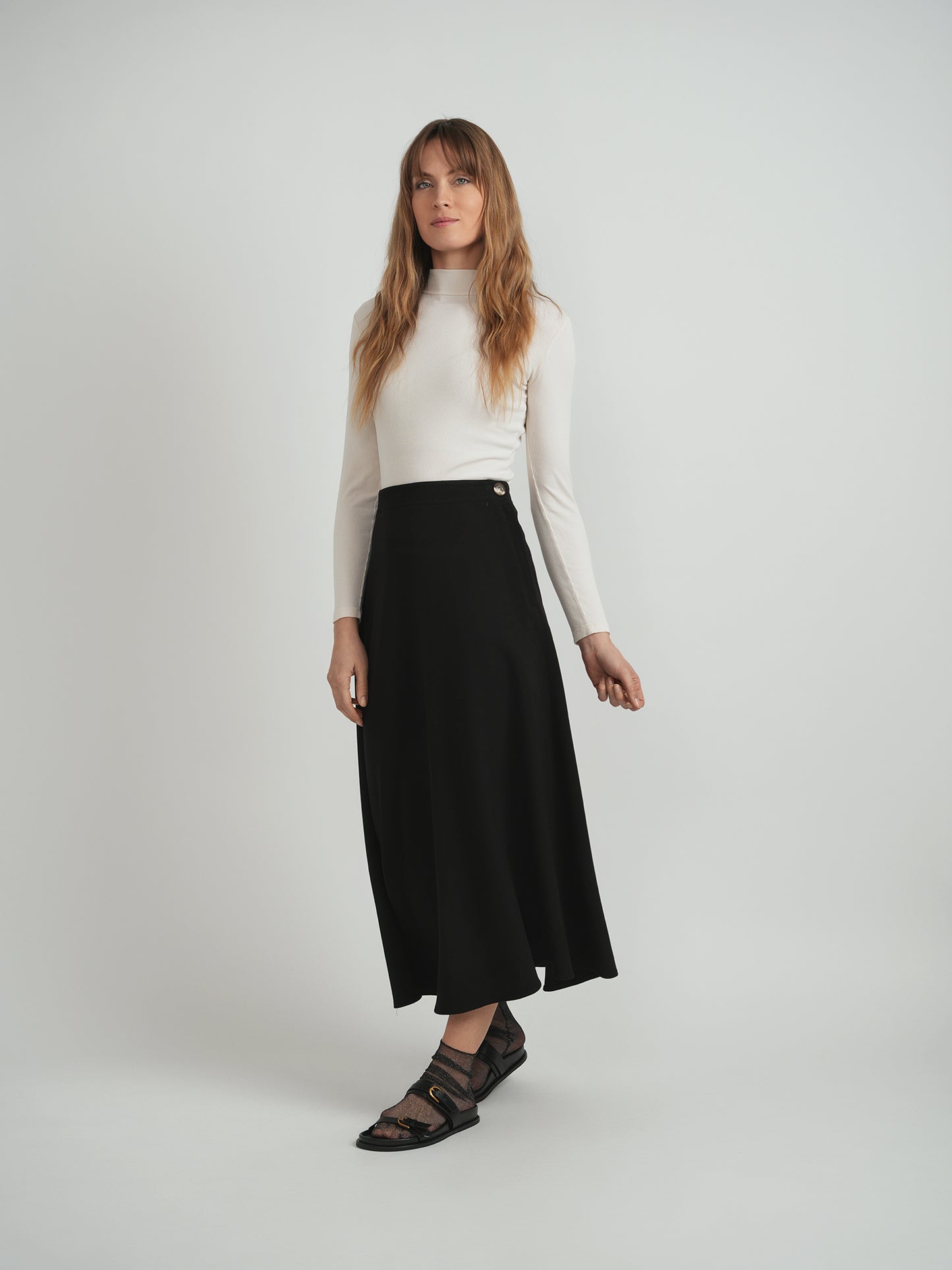 NYC Factory Black Skirt DW5M9185A