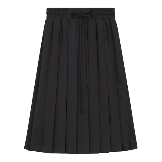 Noni Black pleated Skirt with String DW5YT3752