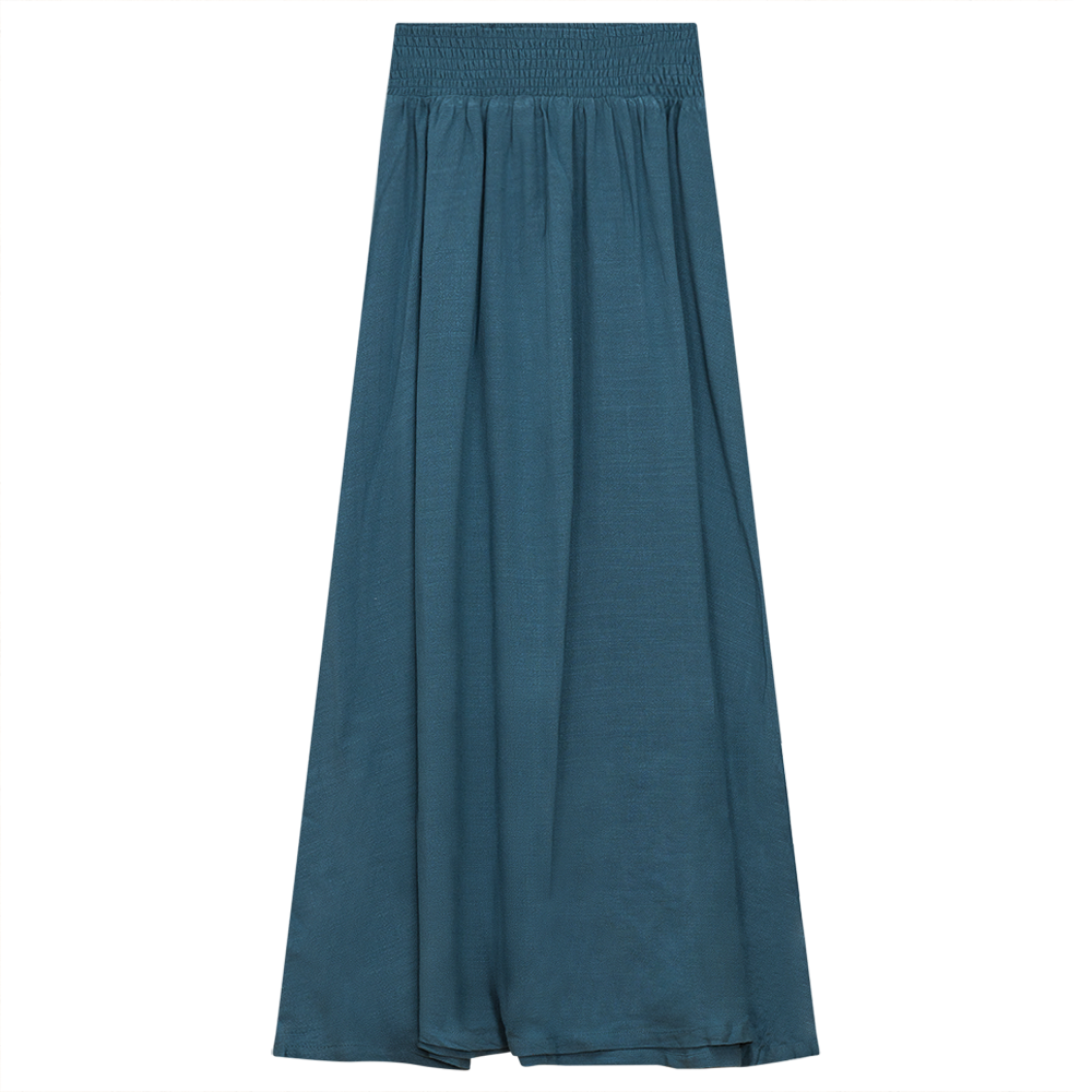 FYI Smoke Blue Long Skirt SB4CPT5047S