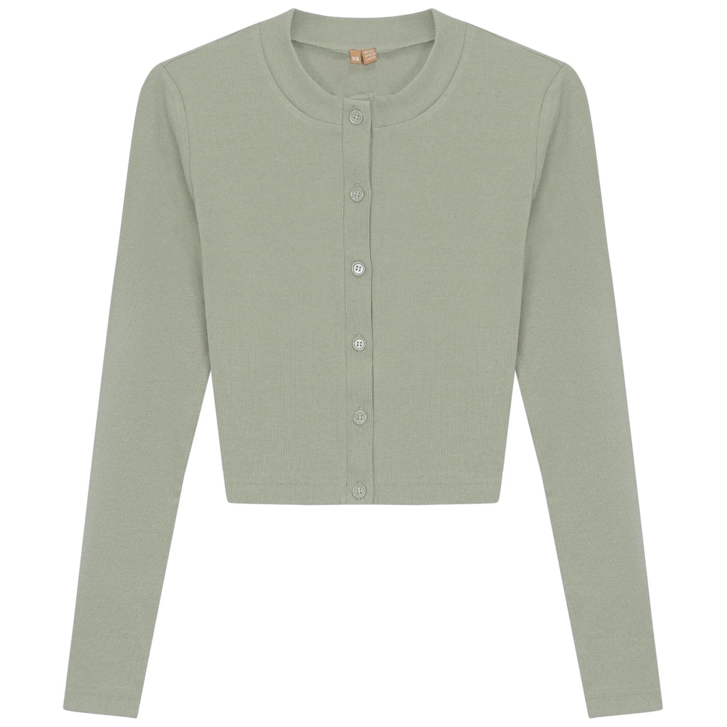 Positive Basil Cropped Cardigan SB5CM1293T