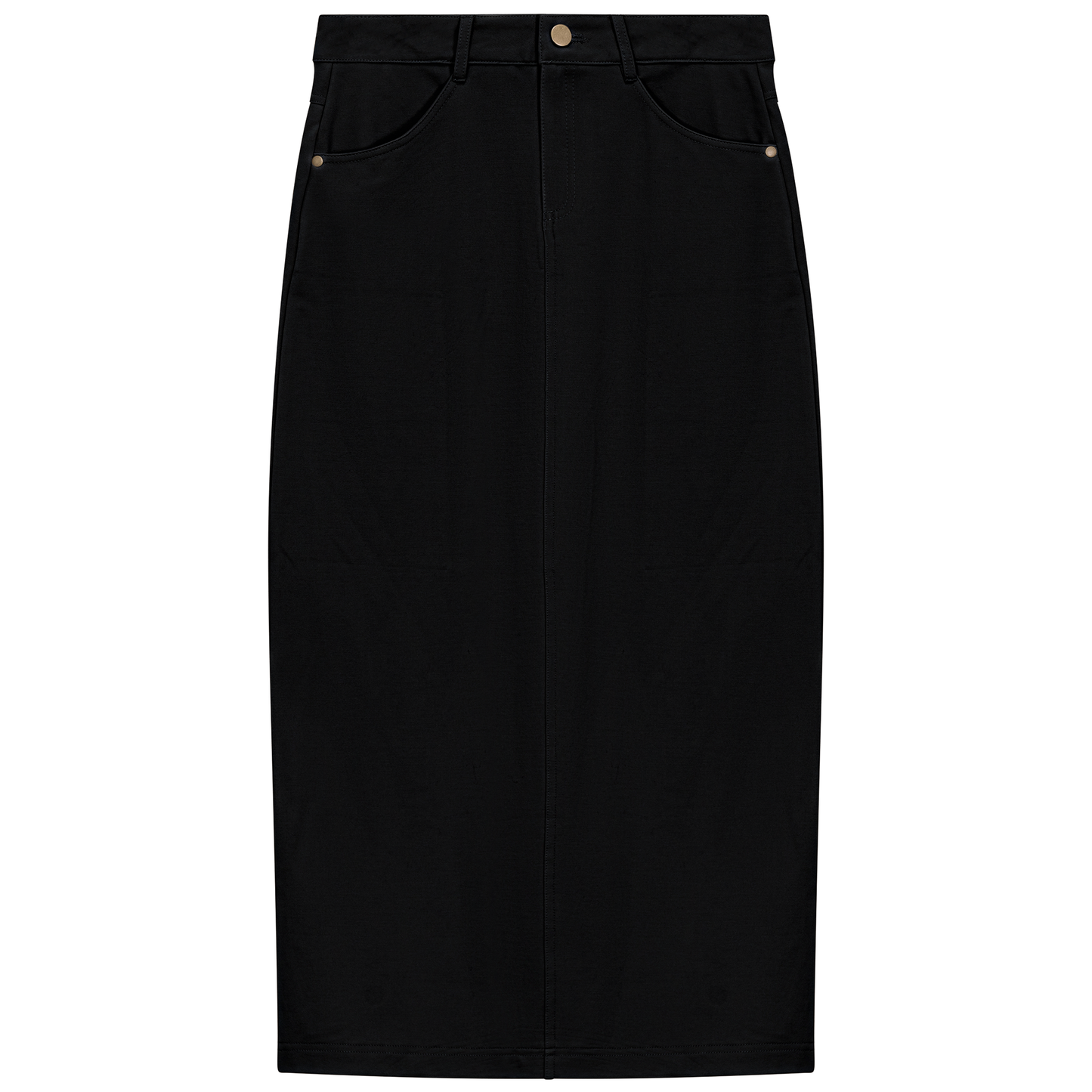 Aspect Black Ponte Long Skirt SB5CPT7187