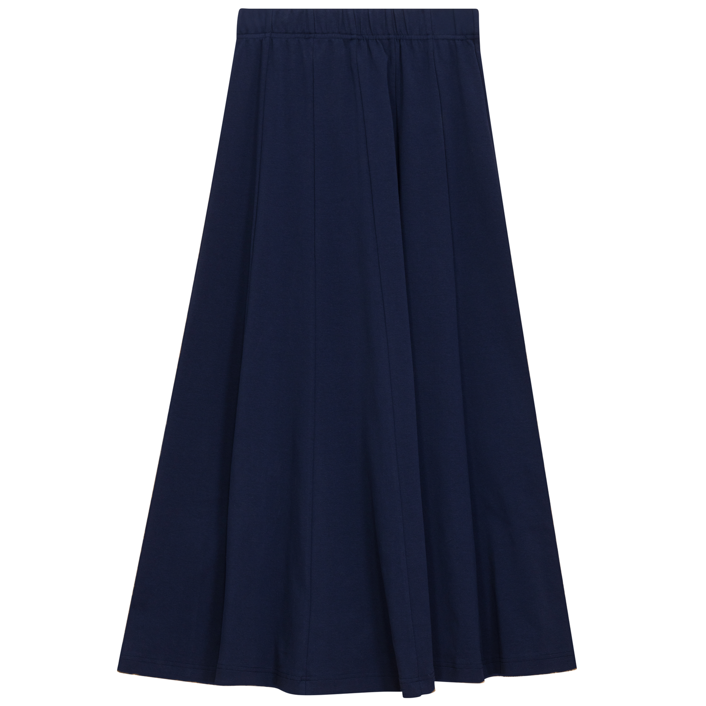 5 Stars Navy Midi Panel Skirt SB5CPT7192S