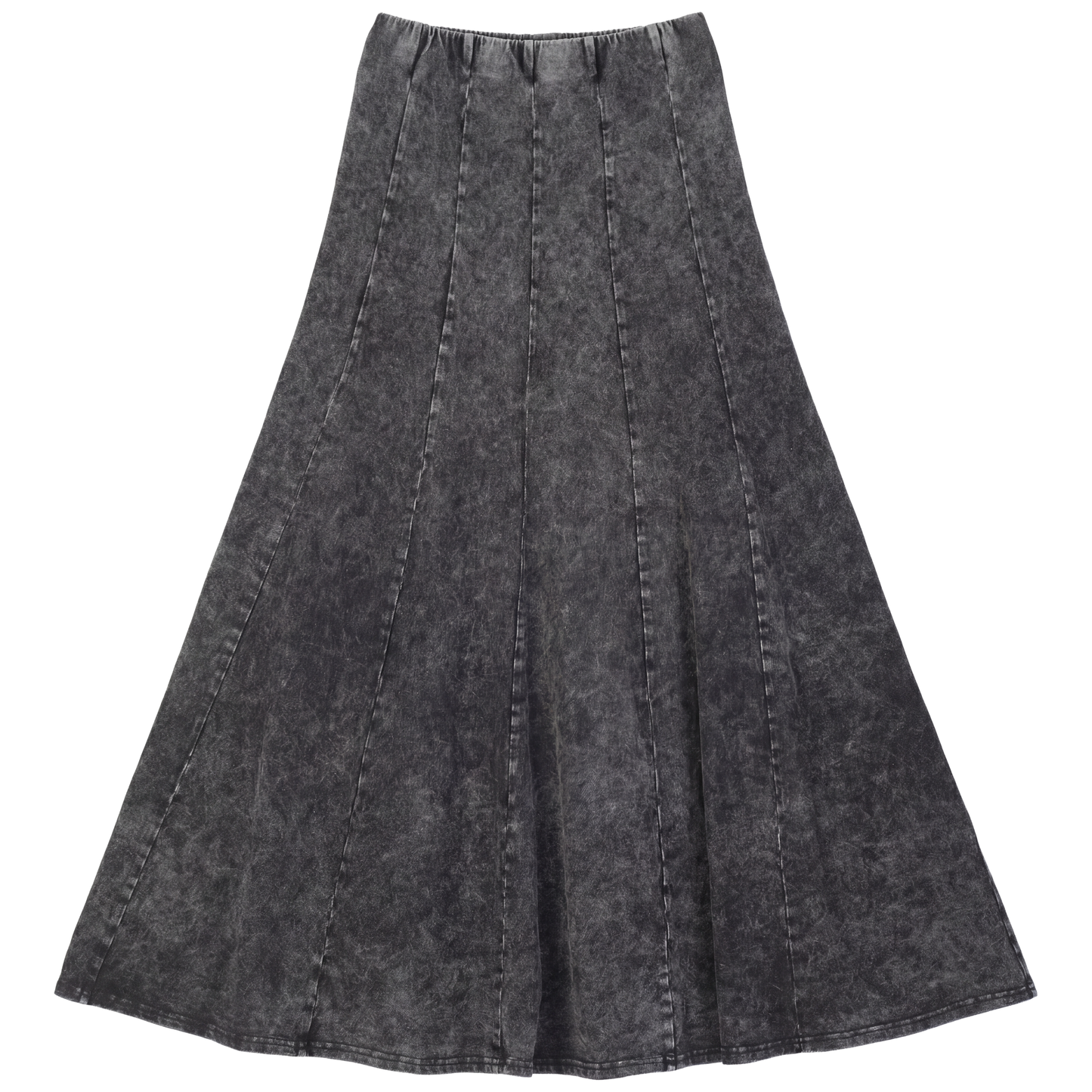 Spades Black Wash Panel Maxi Skirt SB6CM1907SLW