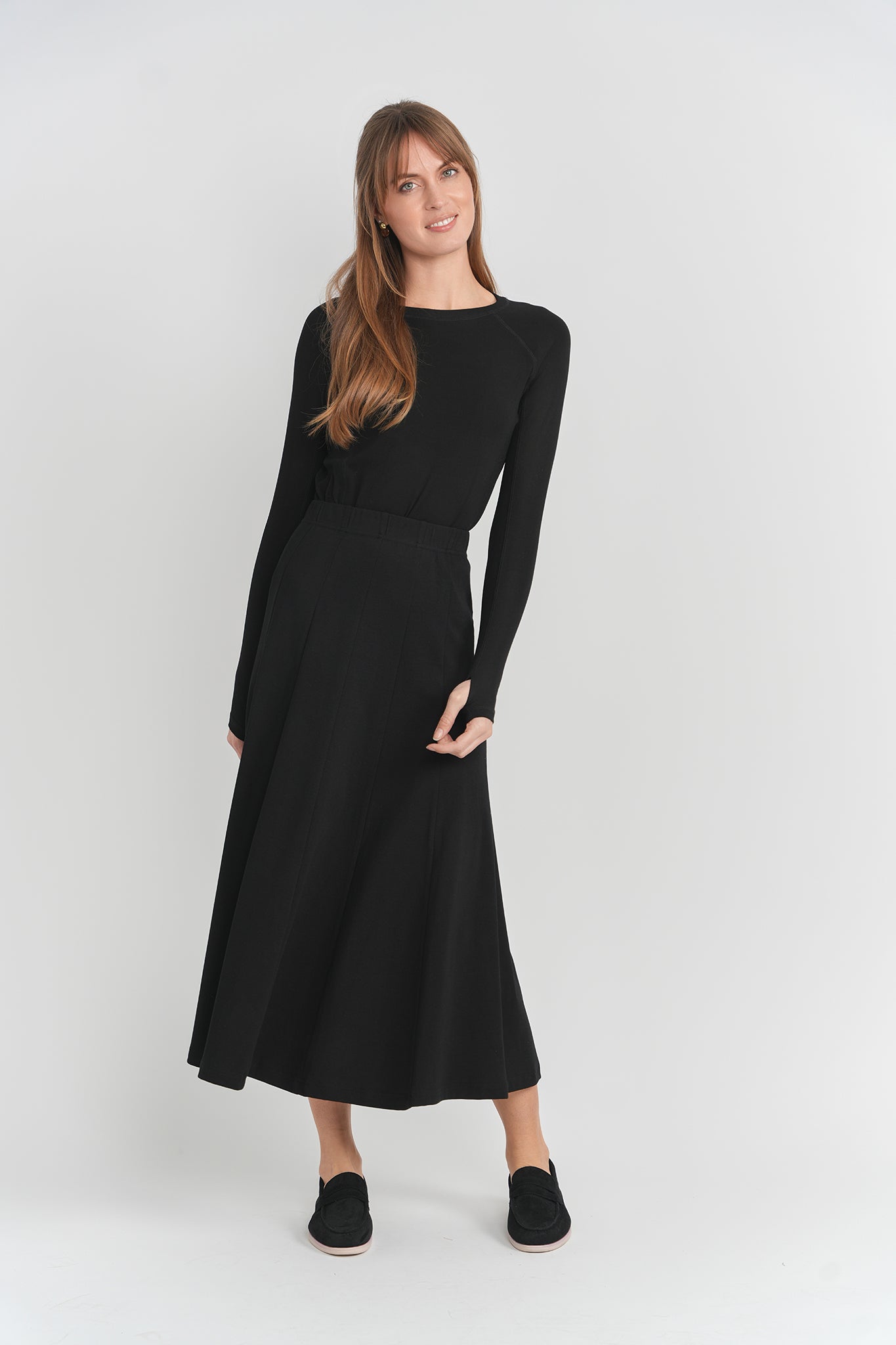 5 Stars Black Top with Cuts SB6CPT7386