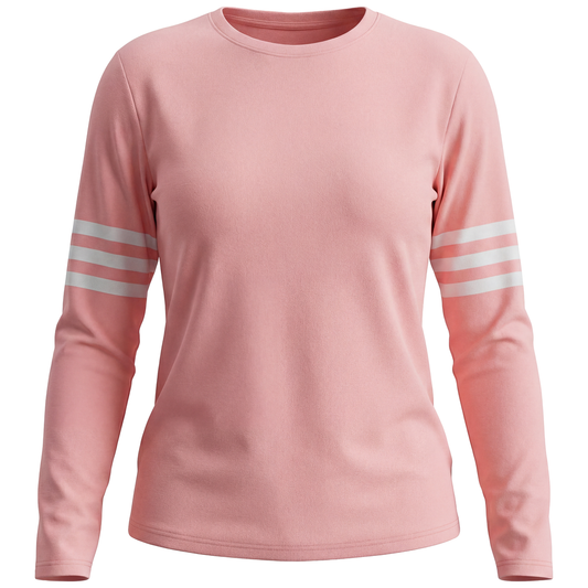 Urban Apricot Top with Stripe Sleeve SB6CPT7403