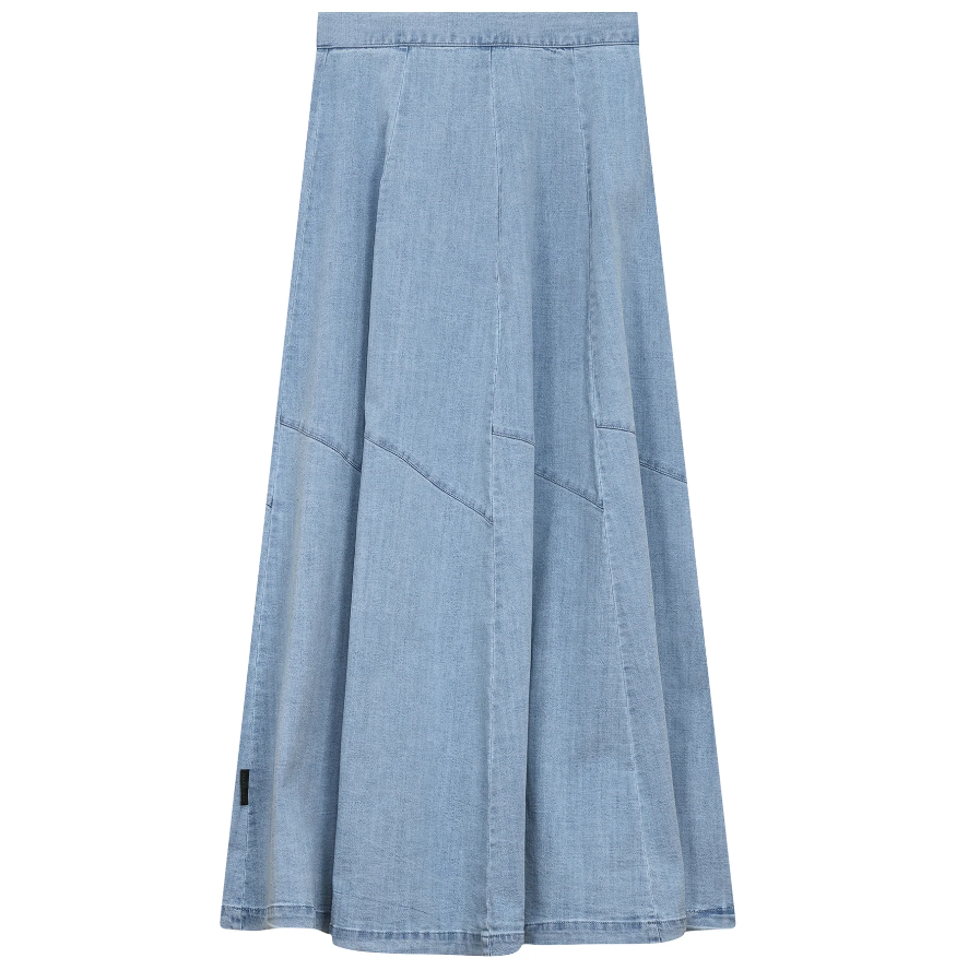 Faves Light Denim Wash Maxi Skirt SB4CM8895SLW