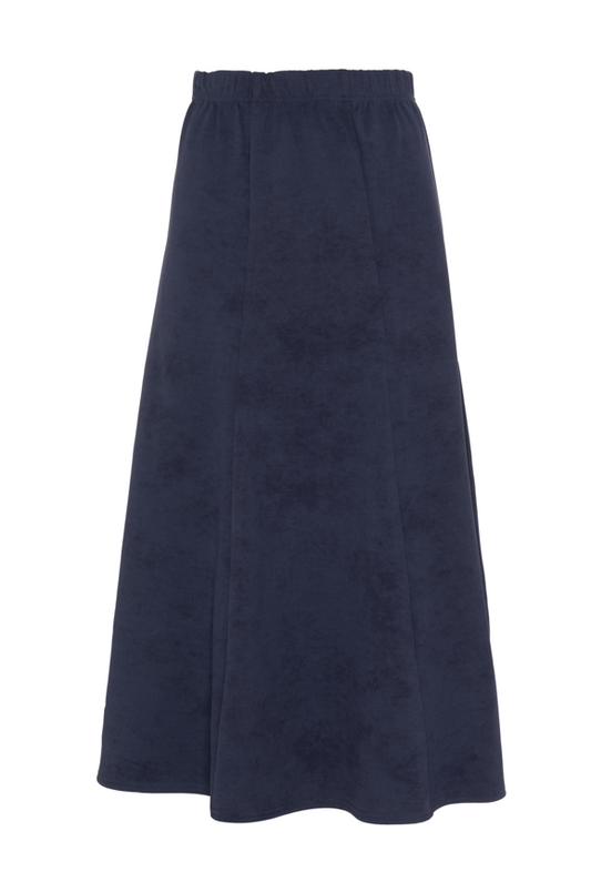 Noni Navy Paneled Skirt WB5CYT2742S