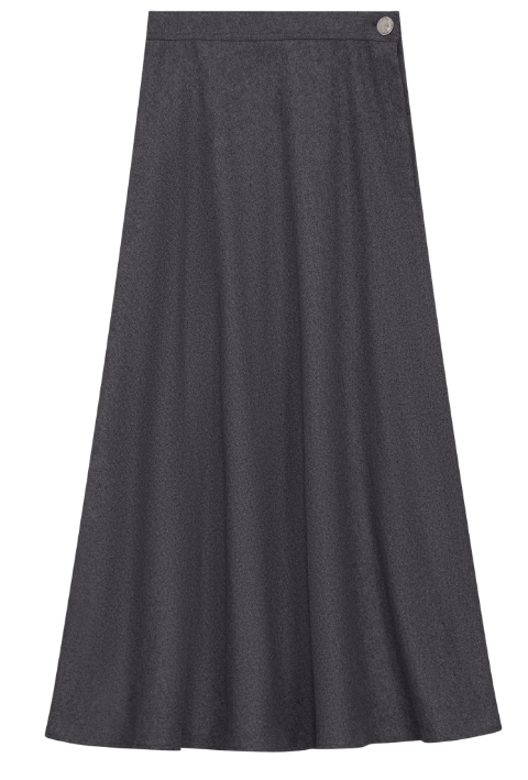 NYC Factory Charcoal 2 Panel Skirt DW5M9185W