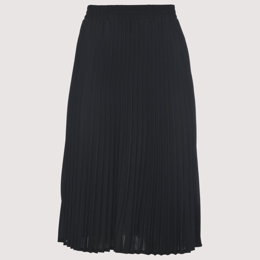 Slate Black Short Ascot Skirt W-8878