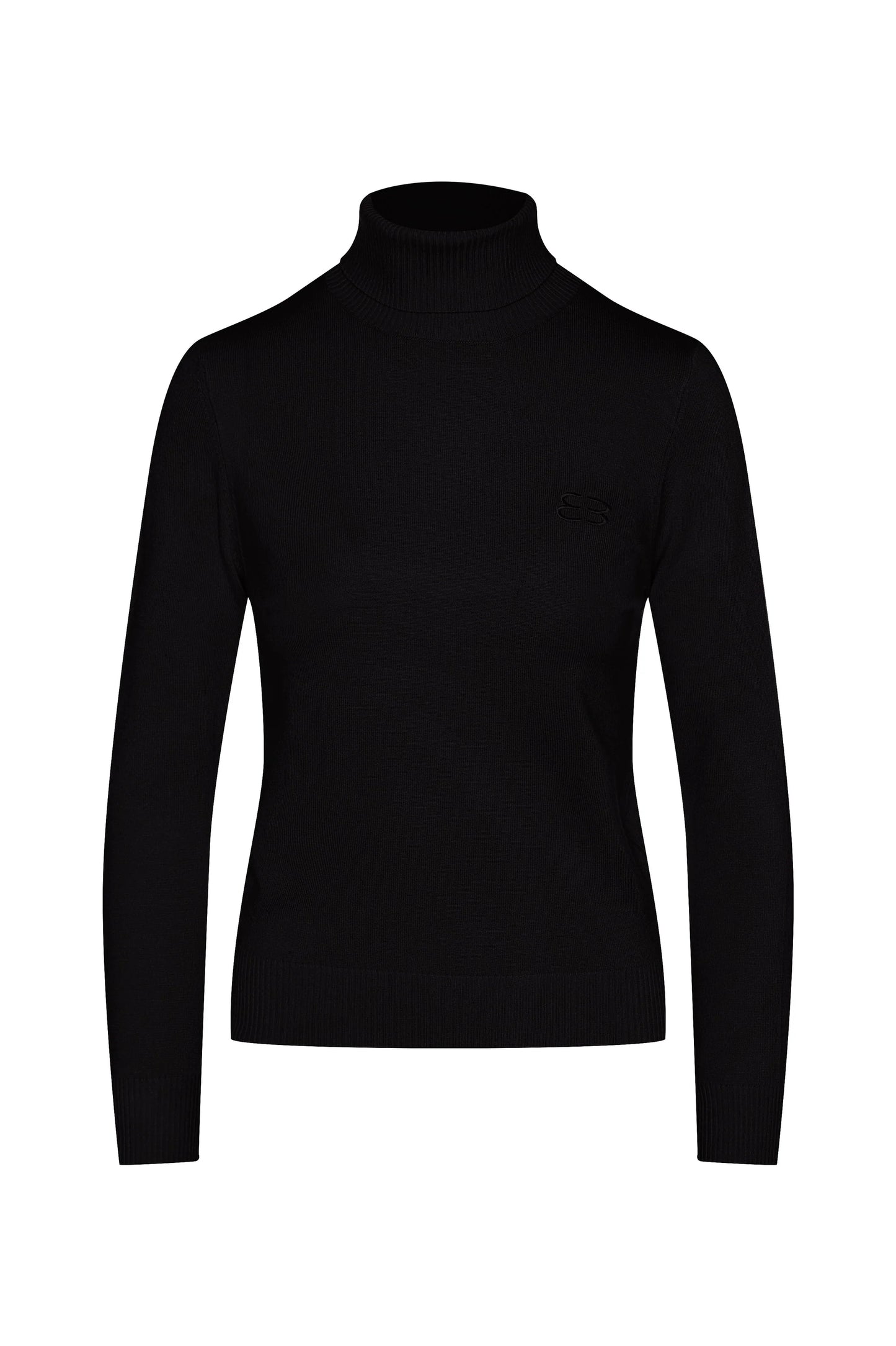 MiuMax Black Turtleneck WB5CM1752TE