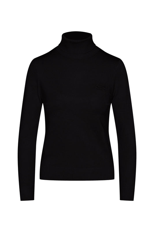MiuMax Black Turtleneck WB5CM1752TE