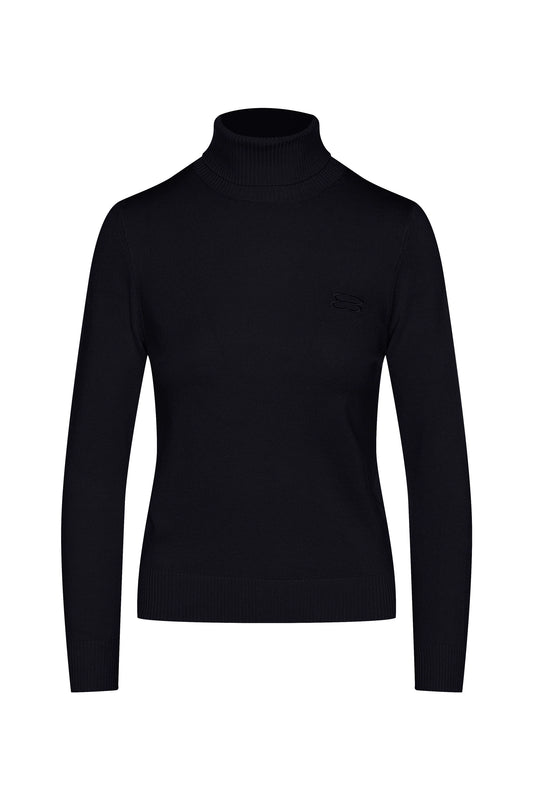 MiuMax Navy Turtleneck WB5CM1752TE