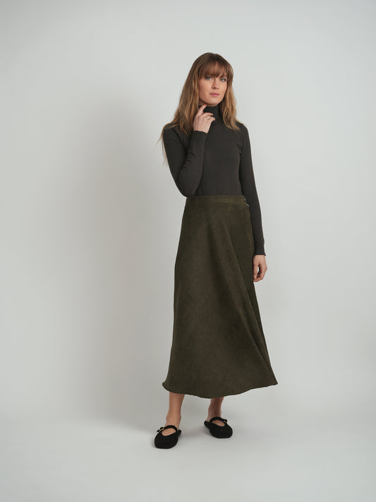 MiuMax olive Turtleneck WB5CM1752TE
