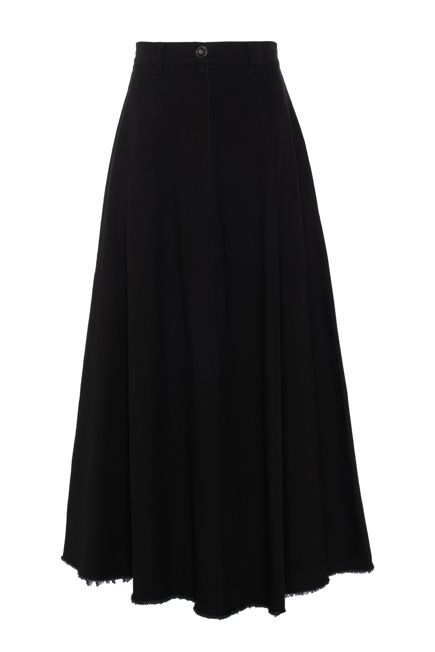 Faves Black Twill A Line Skirt WB5CM1833SL