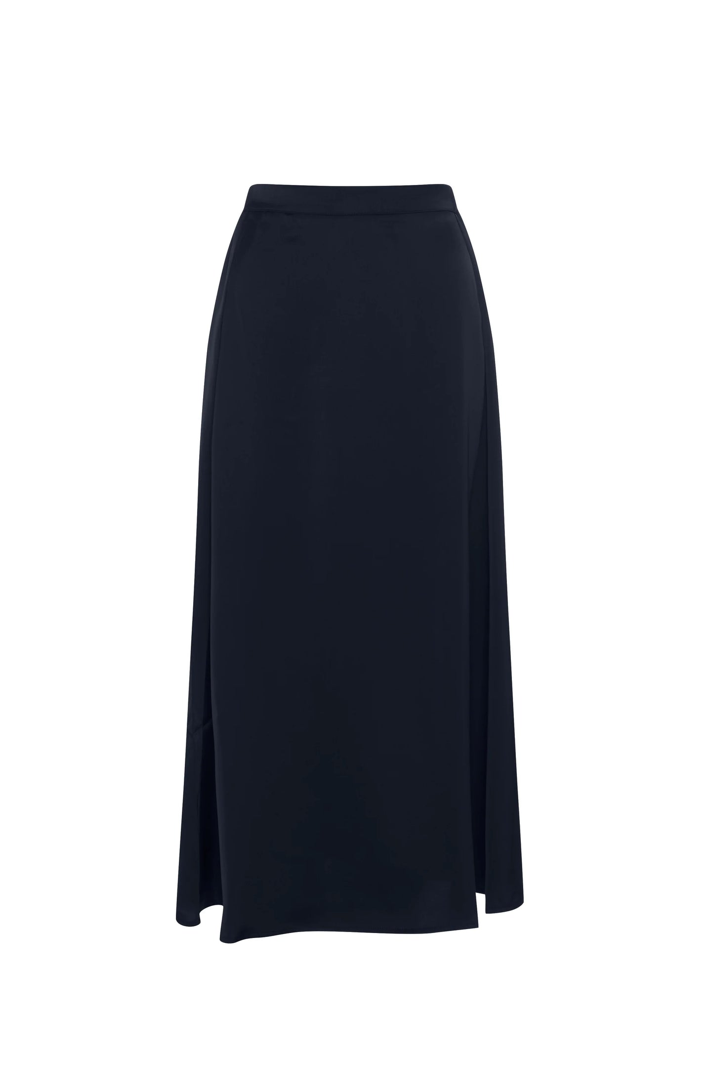 Noni Navy Satin Skirt WB5CYT2726S