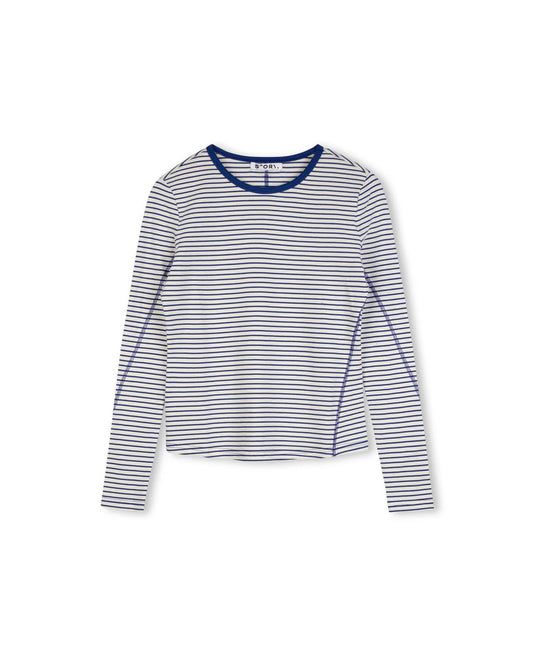 Story Royal Striped Tee w-26452
