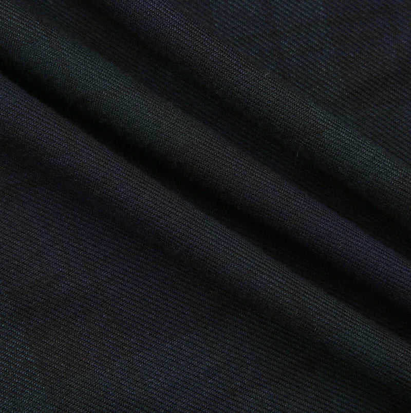 Shift Navy Plaid Skirt W-27329