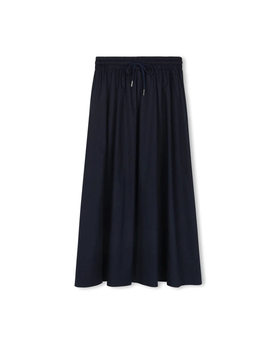 Gemma Albright Navy Parachute Skirt W-24093
