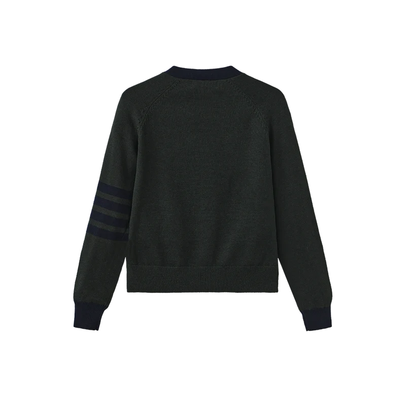 Shift Hunter Crest Stripe Cardigan W-27818