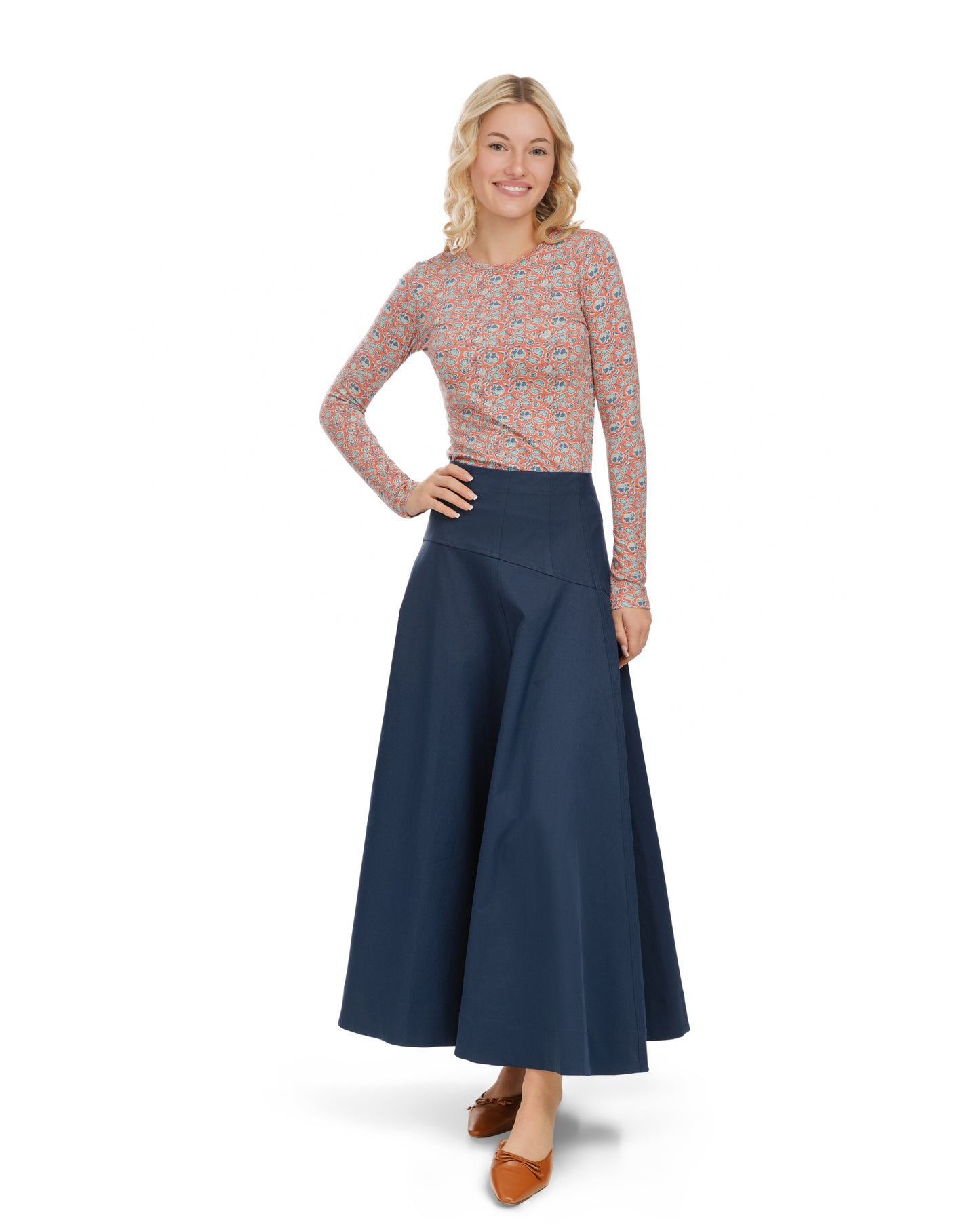 Reverie Midnight A Line Circle Skirt RVS672S-A