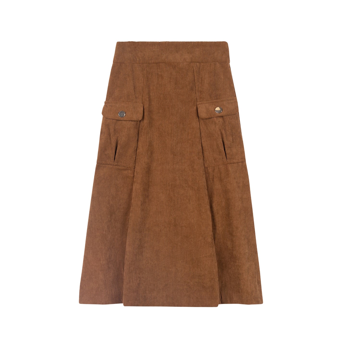 Modaliani Camel Corduroy Skirt 4508